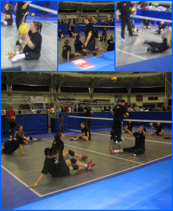 Sitting volleyball is a powerful metaphor of creatively finding ways of making something work. Counselling can help with that innovation in life.